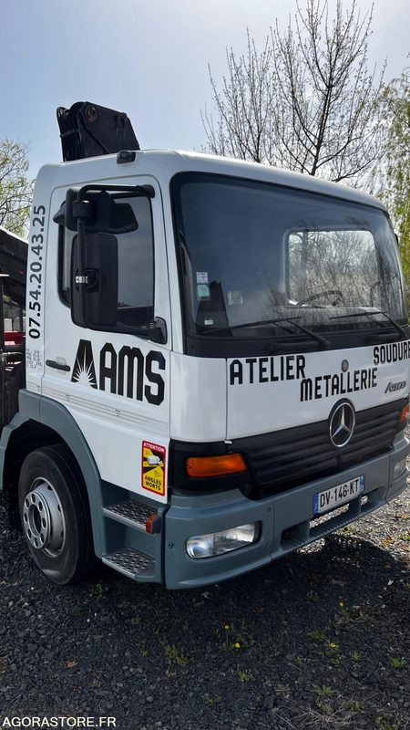 CAMION PLATEAU MERCEDES 15T - 2000 - Truck: picture 2 CAMION PLATEAU MERCEDES 15T - 2000 - Truck: picture 2