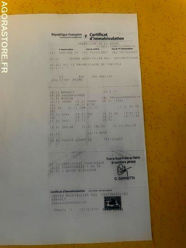 POID LOURD RENAULT MIDLUM - Truck: picture 4 POID LOURD RENAULT MIDLUM - Truck: picture 4