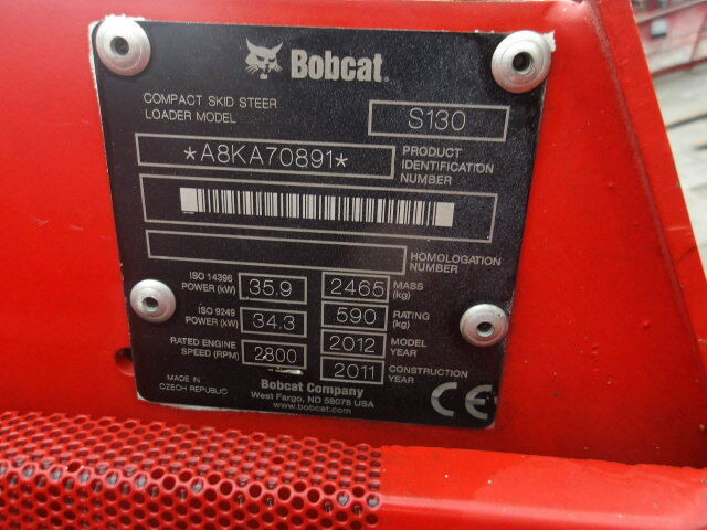 Bobcat S130 - Skid steer loader: picture 4 Bobcat S130 - Skid steer loader: picture 4