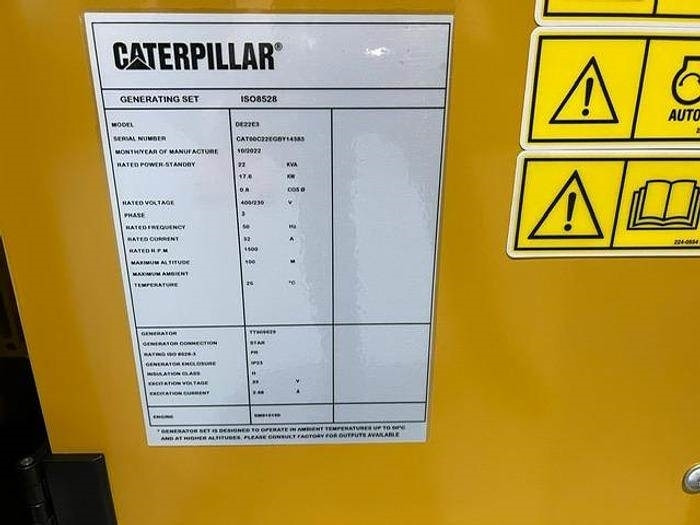 New Generator set CAT DE 22 E3: picture 9