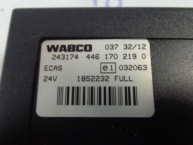 DAF ECAS control unit - ECU for Truck: picture 3 DAF ECAS control unit - ECU for Truck: picture 3