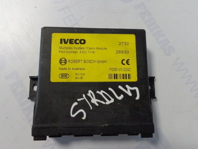 Iveco Multiplex System:Cabin Module ROBERT BOSCH GmbH - ECU for Truck: picture 1 Iveco Multiplex System:Cabin Module ROBERT BOSCH GmbH - ECU for Truck: picture 1