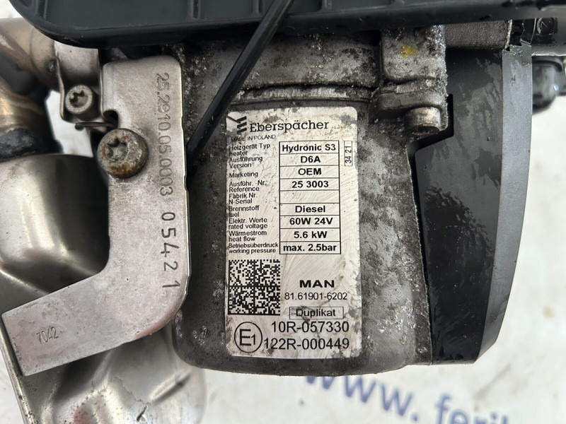 MAN Eberspacher Hydronic S3 D6A 5.6kW 60W 24V - Heating/ Ventilation for Truck: picture 4 MAN Eberspacher Hydronic S3 D6A 5.6kW 60W 24V - Heating/ Ventilation for Truck: picture 4