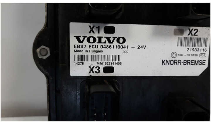 Volvo EBS7 ECU - ECU for Truck: picture 5 Volvo EBS7 ECU - ECU for Truck: picture 5