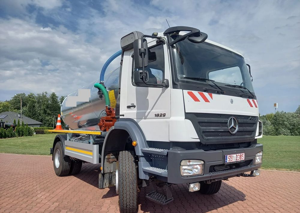 Mercedes-Benz AXOR 1829 4X4 4 WD ALLOARD - Tank truck: picture 3 Mercedes-Benz AXOR 1829 4X4 4 WD ALLOARD - Tank truck: picture 3
