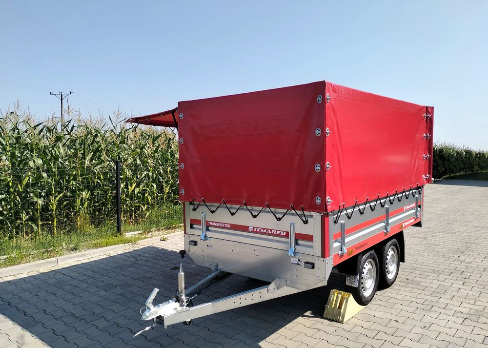 TEMARED 2osie 750kg straż strażacka pożarnicza - Dropside/ Flatbed trailer: picture 5 TEMARED 2osie 750kg straż strażacka pożarnicza - Dropside/ Flatbed trailer: picture 5