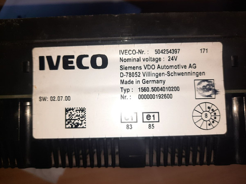 Iveco климат контроль Iveko - Dashboard: picture 3 Iveco климат контроль Iveko - Dashboard: picture 3