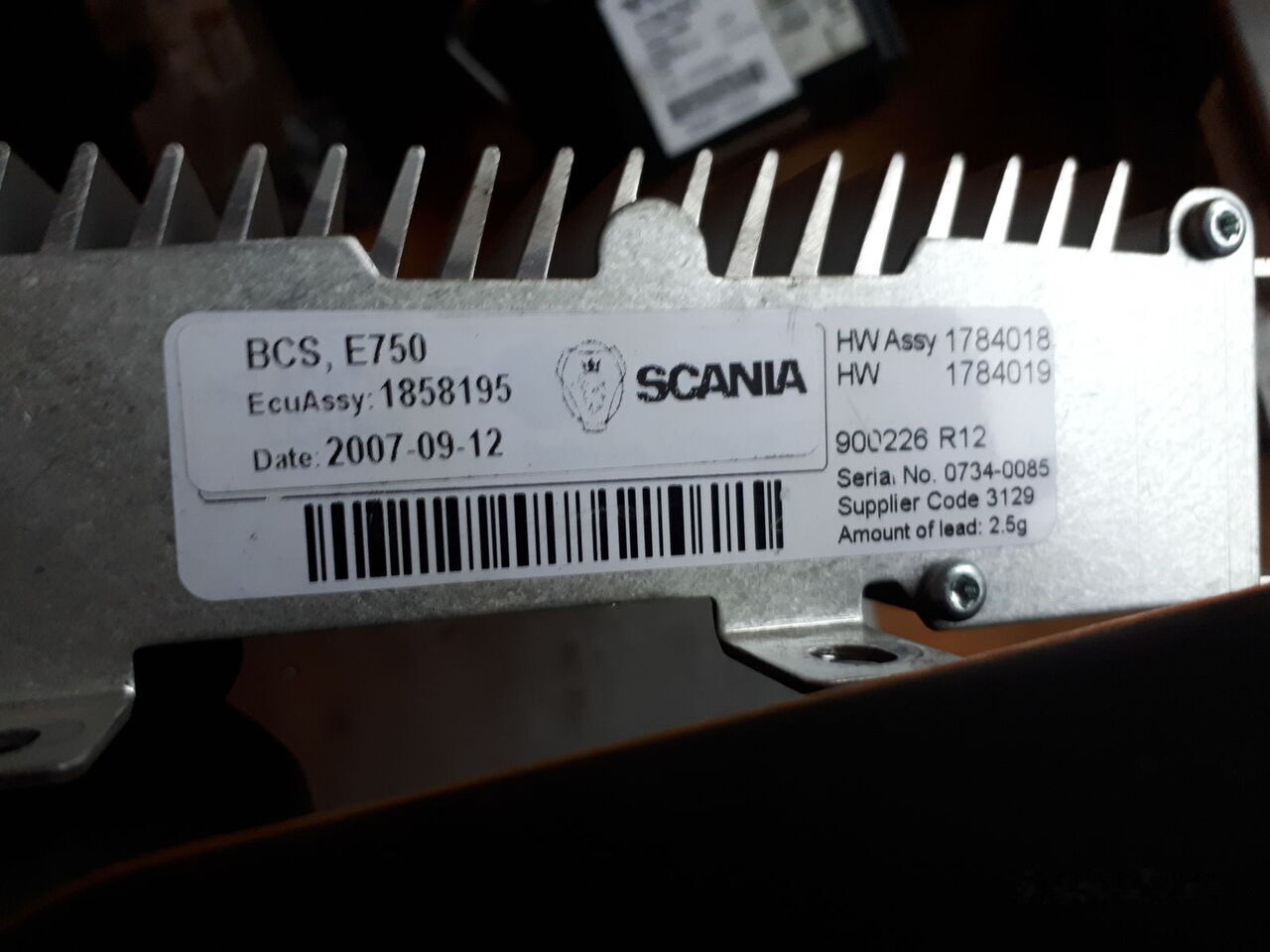 Scania dvigatelem 0281001322 - 1413154 Scania 094 Omni Link - ECU for Bus: picture 4 Scania dvigatelem 0281001322 - 1413154 Scania 094 Omni Link - ECU for Bus: picture 4
