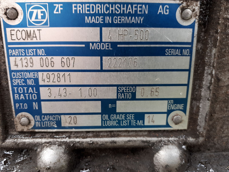 Leasing of ZF 5HP 590 .5HP602c. 5HP502C . 5HP500 .4HP500 / для Мерседе ZF 5HP 590 .5HP602c. 5HP502C . 5HP500 .4HP500 / для Мерседе: picture 15