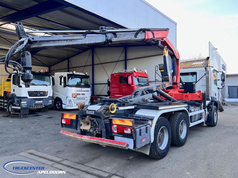 DAF CF 85.410 6x4 Bladgeveerd, Palfinger PK16001, Palift - Hook lift truck, Crane truck: picture 2 DAF CF 85.410 6x4 Bladgeveerd, Palfinger PK16001, Palift - Hook lift truck, Crane truck: picture 2