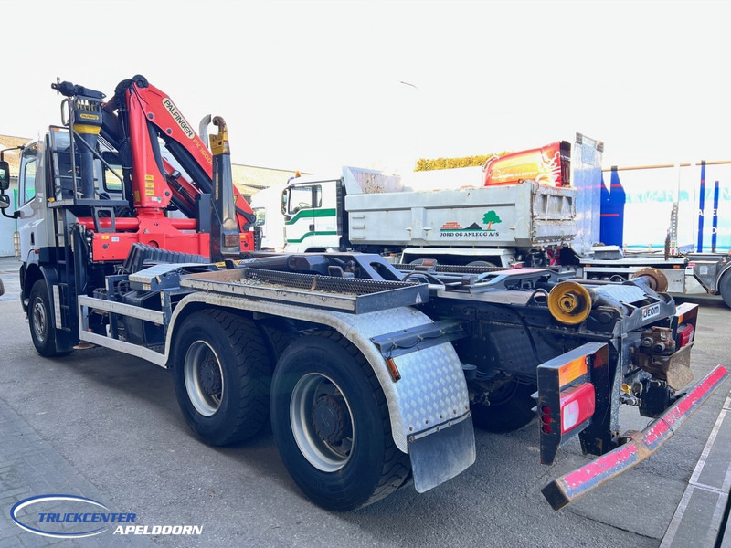 DAF CF 85.410 6x4 Steel springs, Palfinger PK 16001, Palift - Hook lift truck, Crane truck: picture 4 DAF CF 85.410 6x4 Steel springs, Palfinger PK 16001, Palift - Hook lift truck, Crane truck: picture 4