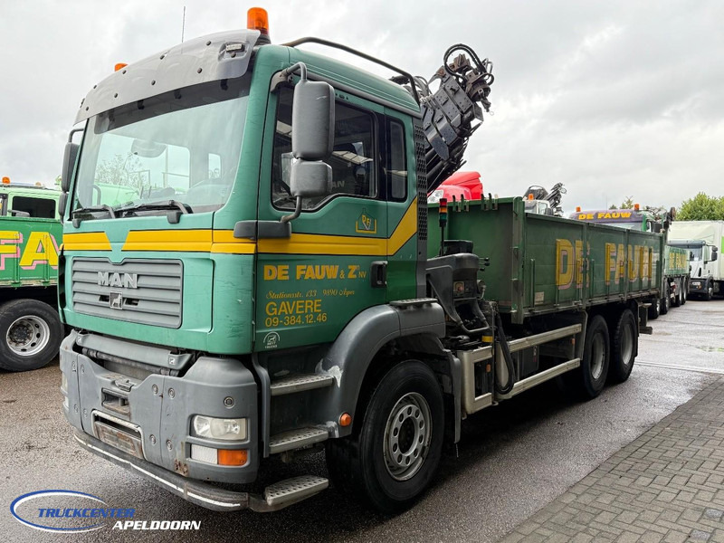 MAN TGA 26.390 6x4, Handgeschakeld, HIAB 166 E-4 - Tipper, Crane truck: picture 3 MAN TGA 26.390 6x4, Handgeschakeld, HIAB 166 E-4 - Tipper, Crane truck: picture 3