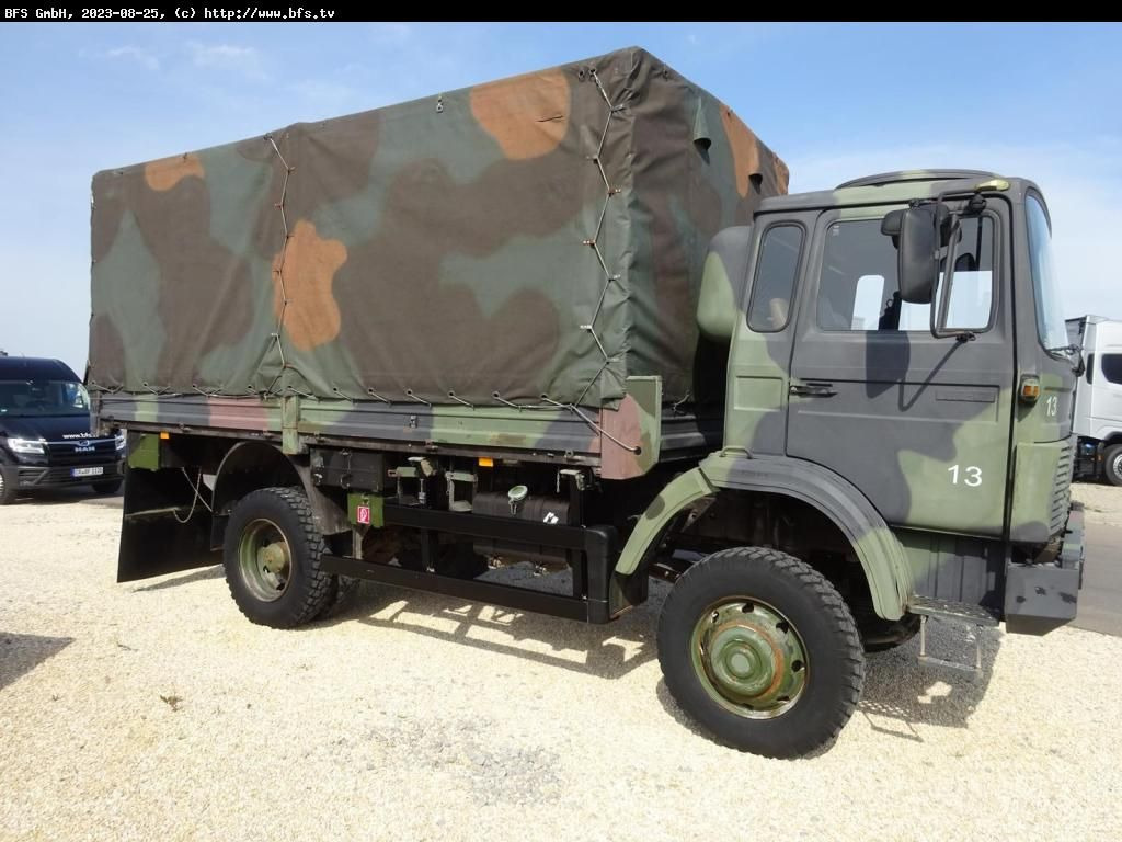 Iveco Magirus 110-17 AW oldtimerfähig - Curtainsider truck: picture 1 Iveco Magirus 110-17 AW oldtimerfähig - Curtainsider truck: picture 1