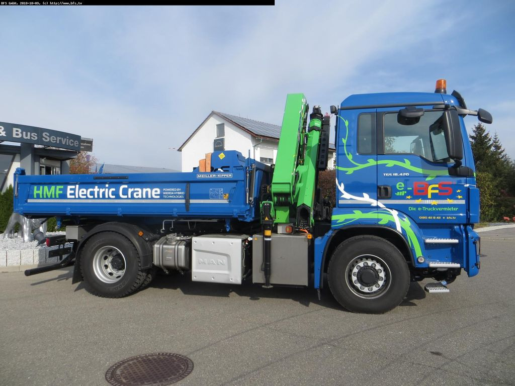 MAN TGS 18.420 4x4H BL HMF,Elektrokran 1820 K4 RC - Tipper: picture 3 MAN TGS 18.420 4x4H BL HMF,Elektrokran 1820 K4 RC - Tipper: picture 3