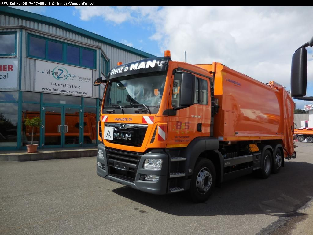 MAN TGS 26.320 6X2-2 BL HS HL Olympus 21W - Omni-DEK - Garbage truck: picture 1 MAN TGS 26.320 6X2-2 BL HS HL Olympus 21W - Omni-DEK - Garbage truck: picture 1