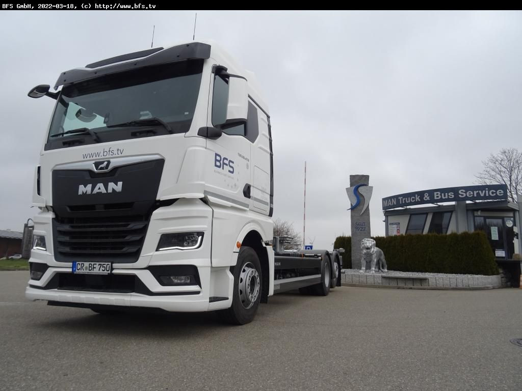MAN TGX (TG3) 26.470 6x2-4 LL BDF Mildner - Container transporter/ Swap body truck: picture 1 MAN TGX (TG3) 26.470 6x2-4 LL BDF Mildner - Container transporter/ Swap body truck: picture 1