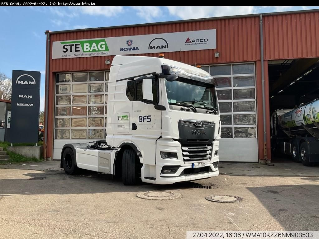 MAN TGX (TG3) 18.510 4x2 LL SA 2 Kreis Kipphydraulik - Tractor unit: picture 1 MAN TGX (TG3) 18.510 4x2 LL SA 2 Kreis Kipphydraulik - Tractor unit: picture 1