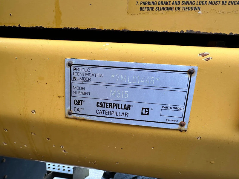 Wheel excavator Caterpillar M315 +ROTO CE: picture 9