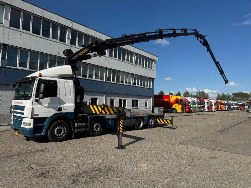 DAF CF 85.410 8X2 EURO 5 PALFINGER PK60002 + FLY JIB + REMOTE + TWISTLOCKS - Crane truck: picture 1 DAF CF 85.410 8X2 EURO 5 PALFINGER PK60002 + FLY JIB + REMOTE + TWISTLOCKS - Crane truck: picture 1