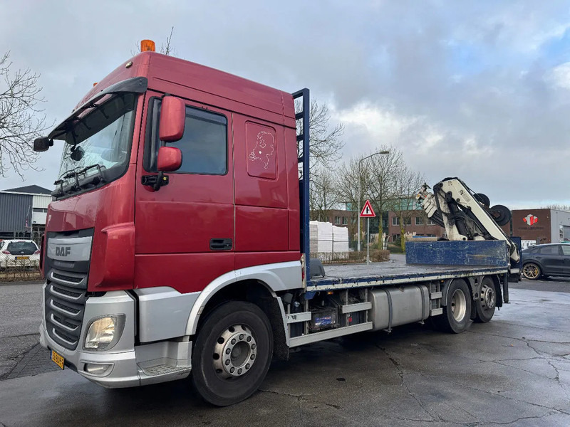 DAF XF 510 6X2 EURO 6 + HIAB 166 HI PRO + REMOTE CONTROL - Crane truck: picture 3 DAF XF 510 6X2 EURO 6 + HIAB 166 HI PRO + REMOTE CONTROL - Crane truck: picture 3