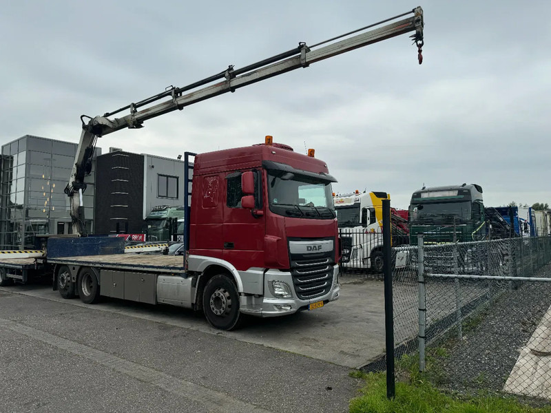DAF XF 510 6X2 EURO 6 + HIAB 166 HI PRO + REMOTE CONTROL - Dropside/ Flatbed truck, Crane truck: picture 1 DAF XF 510 6X2 EURO 6 + HIAB 166 HI PRO + REMOTE CONTROL - Dropside/ Flatbed truck, Crane truck: picture 1