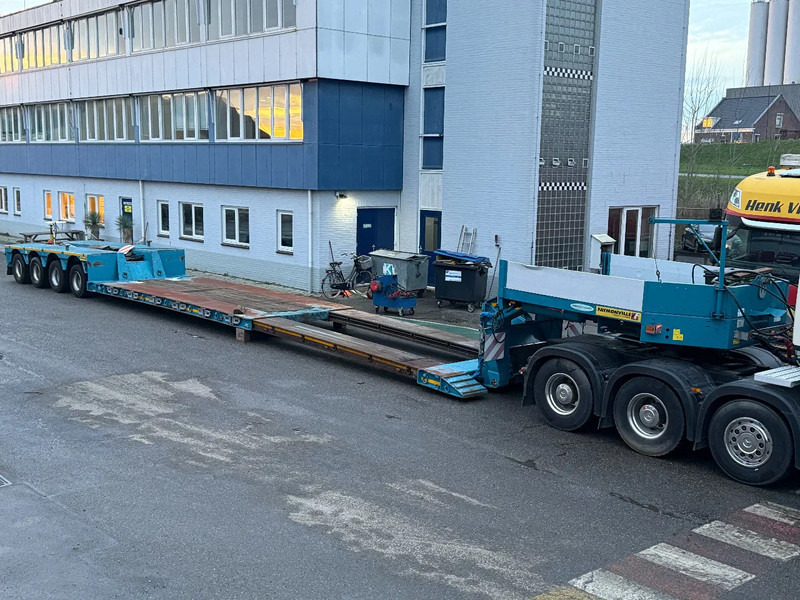 Faymonville STBZ-4VA - EXTENDABLE 5,00 METER - 4 AXLES FORCED STEERING - Low loader semi-trailer: picture 1 Faymonville STBZ-4VA - EXTENDABLE 5,00 METER - 4 AXLES FORCED STEERING - Low loader semi-trailer: picture 1