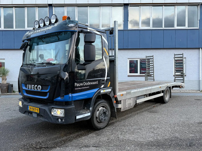 Iveco EuroCargo 120 180 PK - EURO 6 - 6,00 METER LOADING SPACE + RAMPS - Autotransporter truck: picture 1 Iveco EuroCargo 120 180 PK - EURO 6 - 6,00 METER LOADING SPACE + RAMPS - Autotransporter truck: picture 1