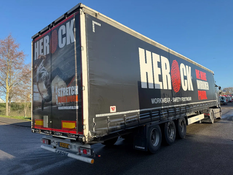 Krone SD - 3 AXLE + ALU BORDEN + SLIDING ROOF - Curtainsider semi-trailer: picture 3 Krone SD - 3 AXLE + ALU BORDEN + SLIDING ROOF - Curtainsider semi-trailer: picture 3