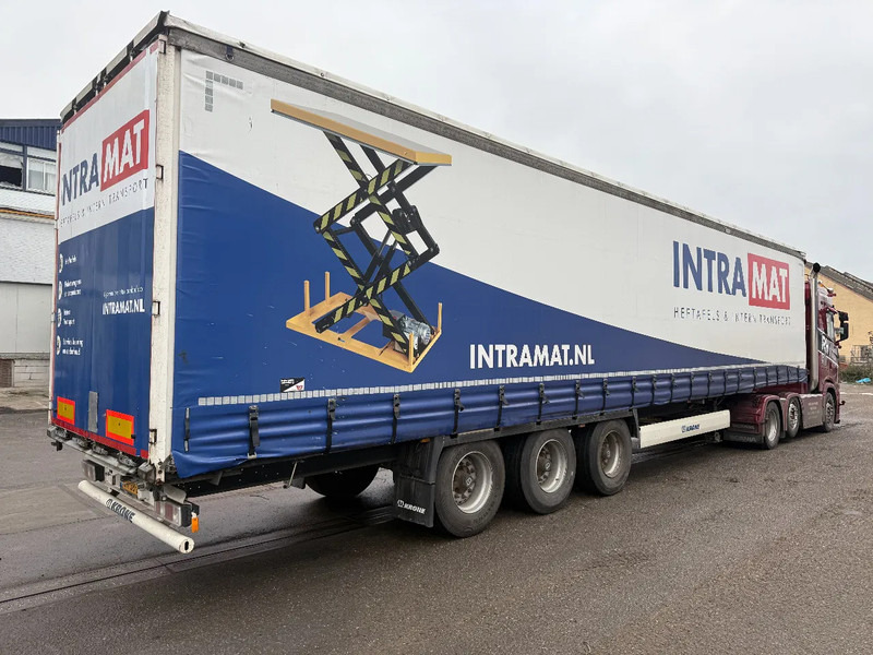Krone SD - 3 AXLE + ALU BORDEN + SLIDING ROOF - Curtainsider semi-trailer: picture 3 Krone SD - 3 AXLE + ALU BORDEN + SLIDING ROOF - Curtainsider semi-trailer: picture 3
