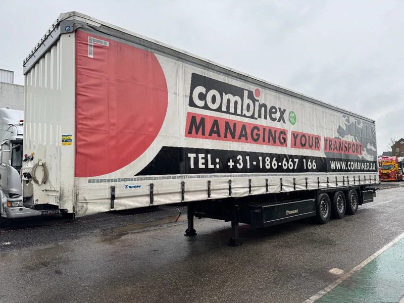 Krone SD DISC BRAKES SLIDING ROOF PALLETKIST - Curtainsider semi-trailer: picture 1 Krone SD DISC BRAKES SLIDING ROOF PALLETKIST - Curtainsider semi-trailer: picture 1