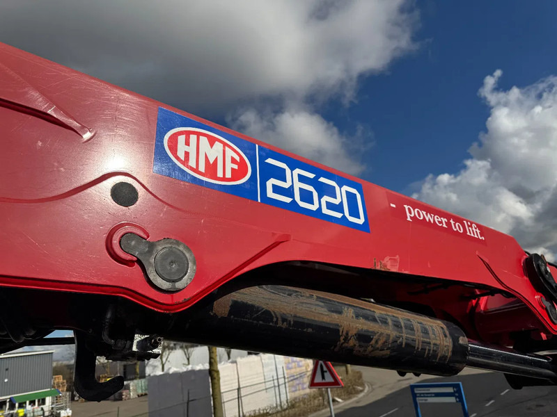 Cable system truck, Crane truck MAN TGA 35.440 8X2 - EURO 4 + HMF 2620K-RC 2018! + REMOTE + HYDRAUTO CABLE LIFT + LIFTING AXLE: picture 8