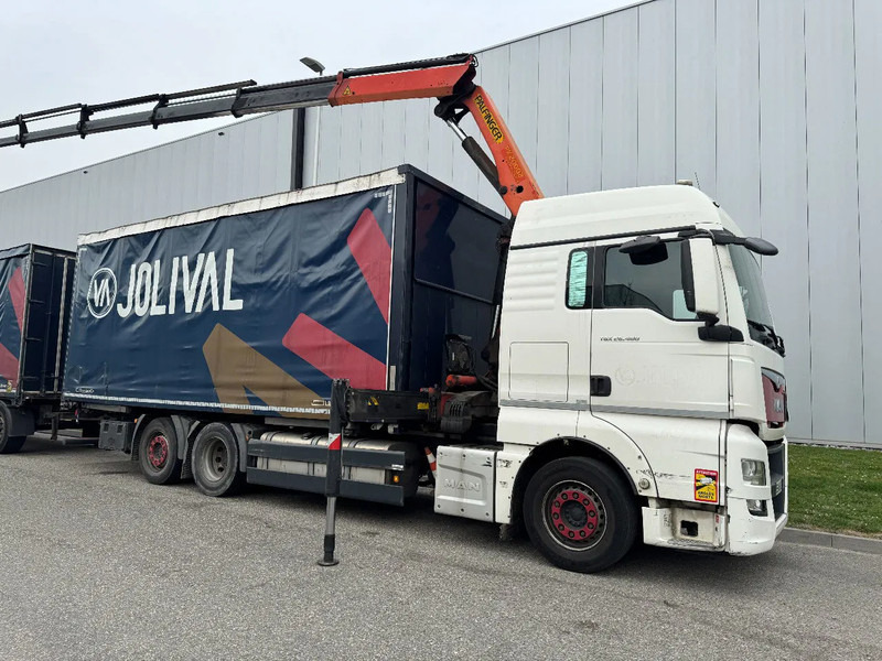 MAN TGX 26.480 6X2 - EURO 6 + PALFINGER PK20002 + REMOTE + LIFTING AXLE - Crane truck: picture 2 MAN TGX 26.480 6X2 - EURO 6 + PALFINGER PK20002 + REMOTE + LIFTING AXLE - Crane truck: picture 2