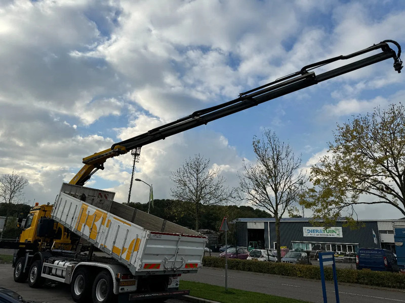 Mercedes-Benz Arocs 4448 8X4 + EURO 6 + FASSI F315 + REMOTE + KIPPER + STEERING AXLE - Tipper, Crane truck: picture 4 Mercedes-Benz Arocs 4448 8X4 + EURO 6 + FASSI F315 + REMOTE + KIPPER + STEERING AXLE - Tipper, Crane truck: picture 4