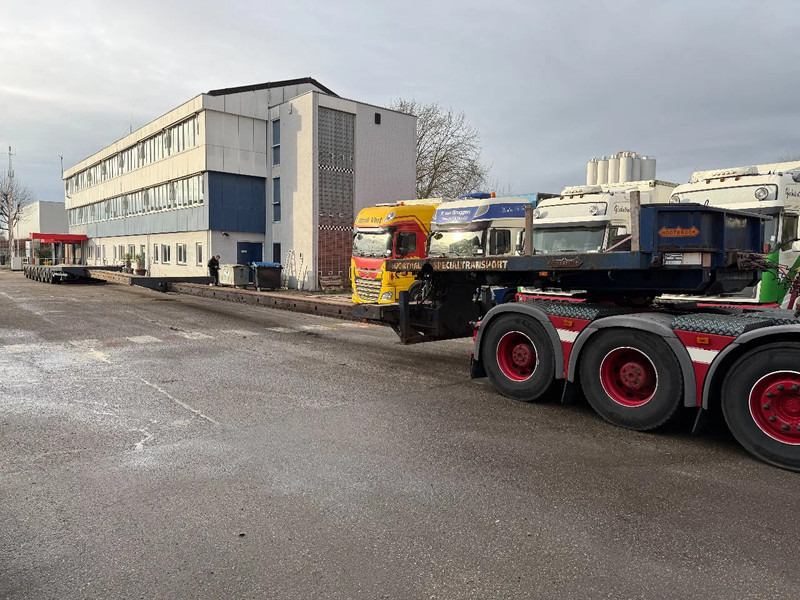 Nooteboom MC0 105-08V, 2 EXTENDABLE 12.35 + 12,05 8 AXLE, 2 LIFT AXLES, 7 AXLE STEERING, REMOTE CONTROLE - Low loader semi-trailer: picture 1 Nooteboom MC0 105-08V, 2 EXTENDABLE 12.35 + 12,05 8 AXLE, 2 LIFT AXLES, 7 AXLE STEERING, REMOTE CONTROLE - Low loader semi-trailer: picture 1