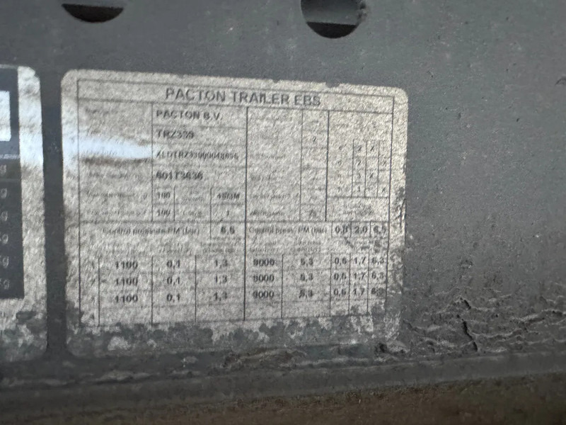 Leasing of Pacton TRZ CARRIER MAXIMA 1300 D/E Pacton TRZ CARRIER MAXIMA 1300 D/E: picture 8