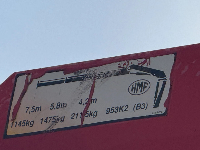 Renault Kerax 260 4X2 + HMF 953 K2 CRANE + TIPPER MARREL - EURO 3 - MANUAL - FULL STEEL SUSP. - Tipper, Crane truck: picture 5 Renault Kerax 260 4X2 + HMF 953 K2 CRANE + TIPPER MARREL - EURO 3 - MANUAL - FULL STEEL SUSP. - Tipper, Crane truck: picture 5