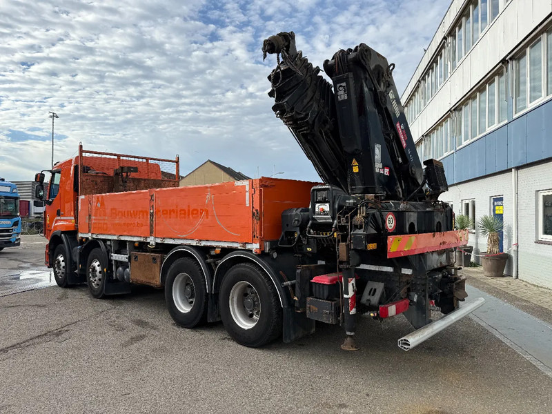 Dropside/ Flatbed truck, Crane truck Renault Premium 430 8X4 EEV + HIAB 477 E-7 HIPRO + REMOTE: picture 17