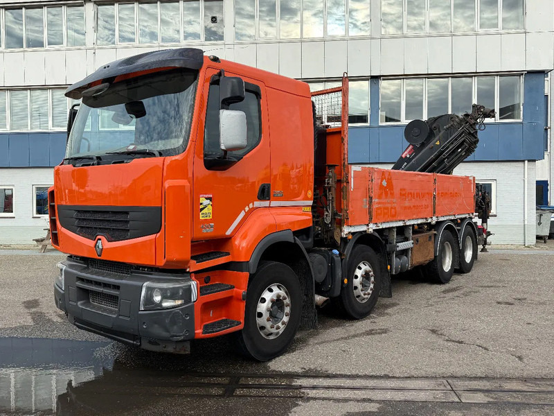 Crane truck Renault Premium 430 8X4 EEV + HIAB 477 E-7 HIPRO + REMOTE: picture 12 Crane truck Renault Premium 430 8X4 EEV + HIAB 477 E-7 HIPRO + REMOTE: picture 12