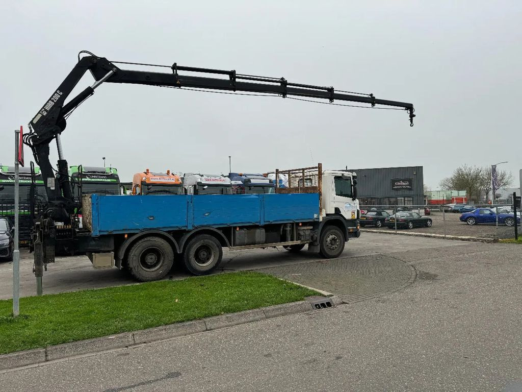 Scania P124-360 6X4 EURO 2 HIAB 200 C-5 ALL 2000 - Dropside/ Flatbed truck, Crane truck: picture 3 Scania P124-360 6X4 EURO 2 HIAB 200 C-5 ALL 2000 - Dropside/ Flatbed truck, Crane truck: picture 3