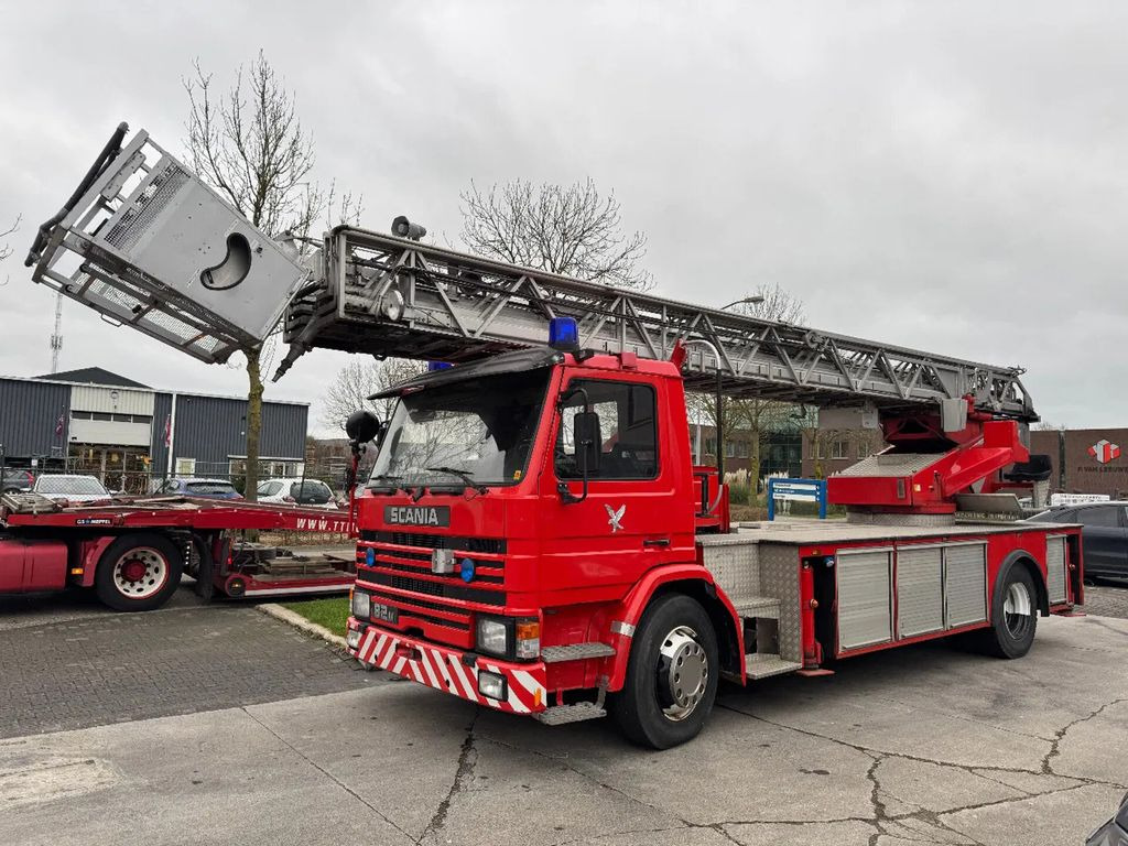 Scania P82 4X2 - FIRE TRUCK - 30M LIFT - Fire truck: picture 1 Scania P82 4X2 - FIRE TRUCK - 30M LIFT - Fire truck: picture 1