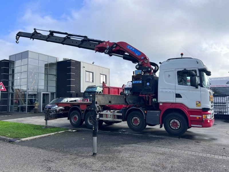 Scania R490 8X2 EURO 6 + EFFER 1750/4S + REMOTE - Crane truck: picture 1 Scania R490 8X2 EURO 6 + EFFER 1750/4S + REMOTE - Crane truck: picture 1