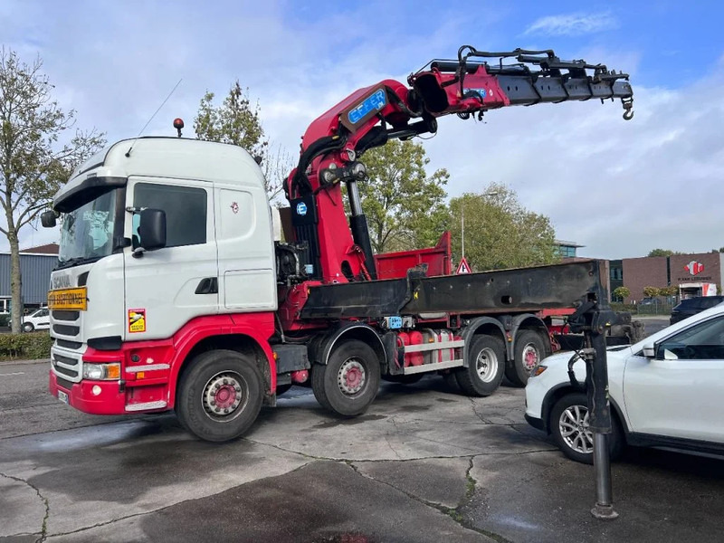 Scania R490 8X2 EURO 6 + EFFER 1750/4S + REMOTE - Crane truck: picture 3 Scania R490 8X2 EURO 6 + EFFER 1750/4S + REMOTE - Crane truck: picture 3
