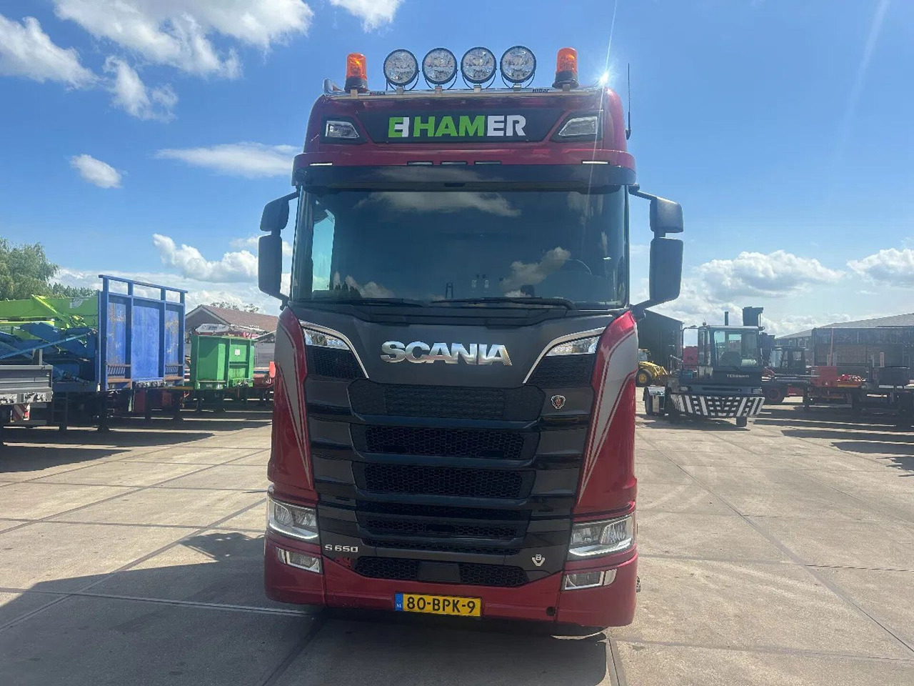 Scania S650 V8, EPSILON S290 Z 96. DOLL TRAILER 2 AXLE - Tractor unit: picture 5 Scania S650 V8, EPSILON S290 Z 96. DOLL TRAILER 2 AXLE - Tractor unit: picture 5