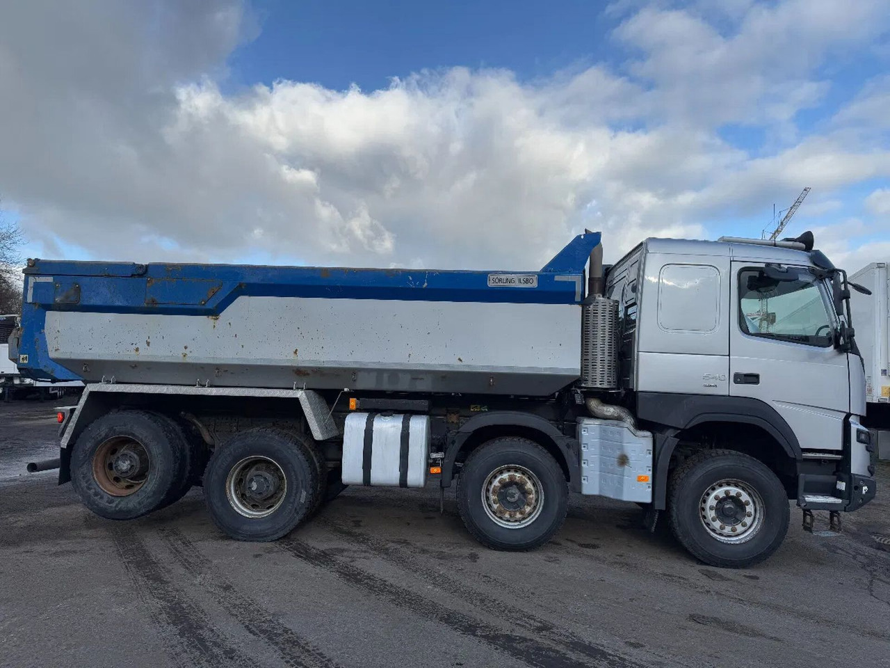 Tipper Volvo FMX 540 8X4 - EURO 6 + KIPPER + LIFTING AXLE Volvo FMX 540 8X4 - EURO 6 + KIPPER + LIFTING AXLE: picture 11