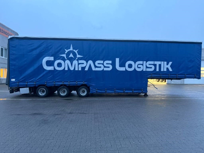 Kromhout Curtain stepdeck/Plane tiefbettauflieger/Nedbygget - Curtainsider semi-trailer: picture 2 Kromhout Curtain stepdeck/Plane tiefbettauflieger/Nedbygget - Curtainsider semi-trailer: picture 2