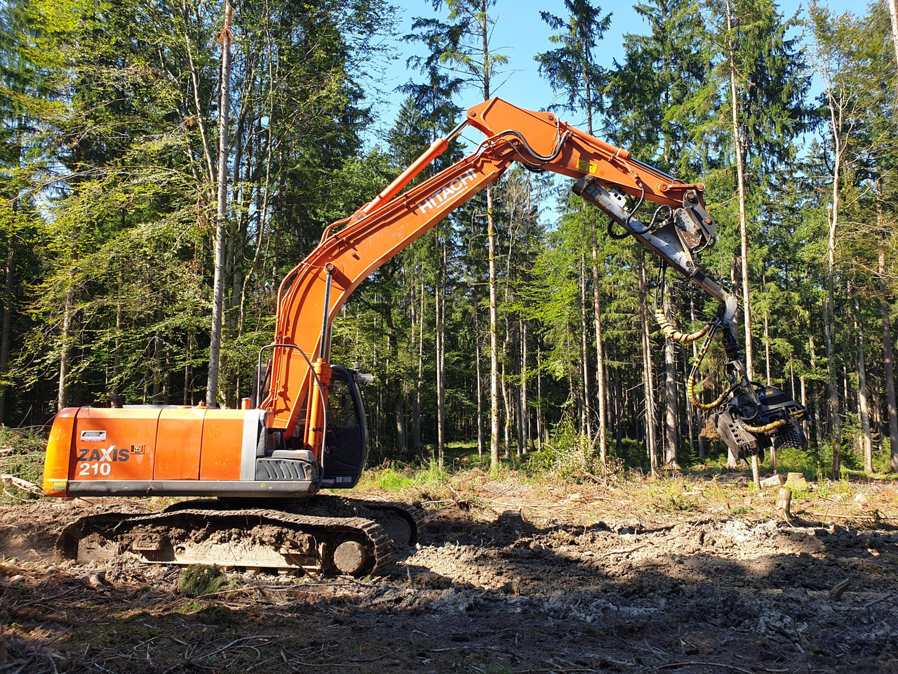 HITACHI ZX 210-3 with Kesla 25 RH - Crawler excavator: picture 2 HITACHI ZX 210-3 with Kesla 25 RH - Crawler excavator: picture 2