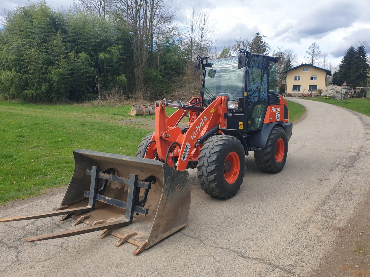 KUBOTA R 070 - Wheel loader: picture 3 KUBOTA R 070 - Wheel loader: picture 3