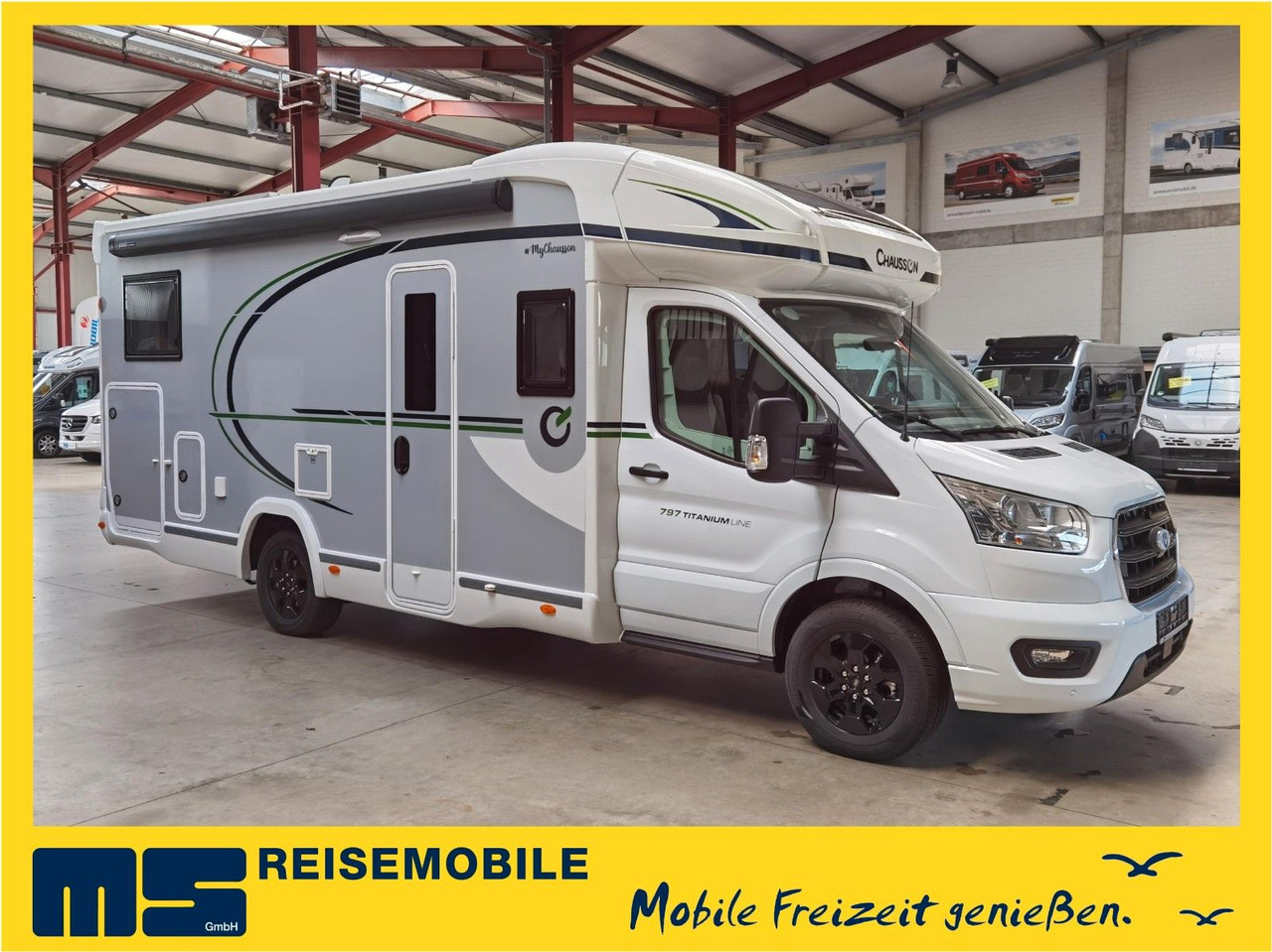 Chausson 797 TITANIUM / - 2026 - / EINZELBETTEN & HUBBETT - Semi-integrated motorhome: picture 1 Chausson 797 TITANIUM / - 2026 - / EINZELBETTEN & HUBBETT - Semi-integrated motorhome: picture 1