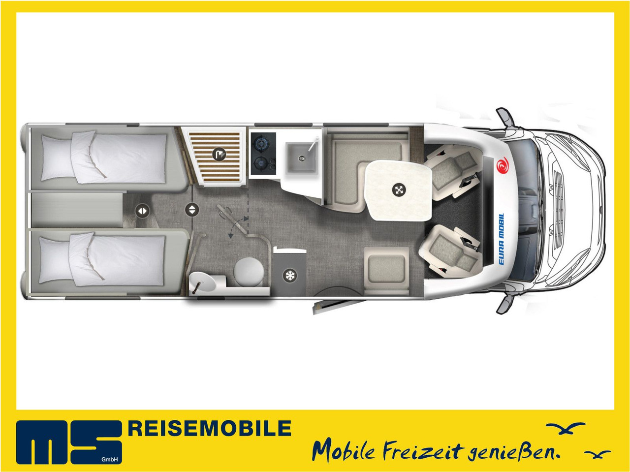 Eura Mobil PROFILA T 720 EB /MOD. 2026/ 180PS-8G.AUTOMATIK - Semi-integrated motorhome: picture 2 Eura Mobil PROFILA T 720 EB /MOD. 2026/ 180PS-8G.AUTOMATIK - Semi-integrated motorhome: picture 2