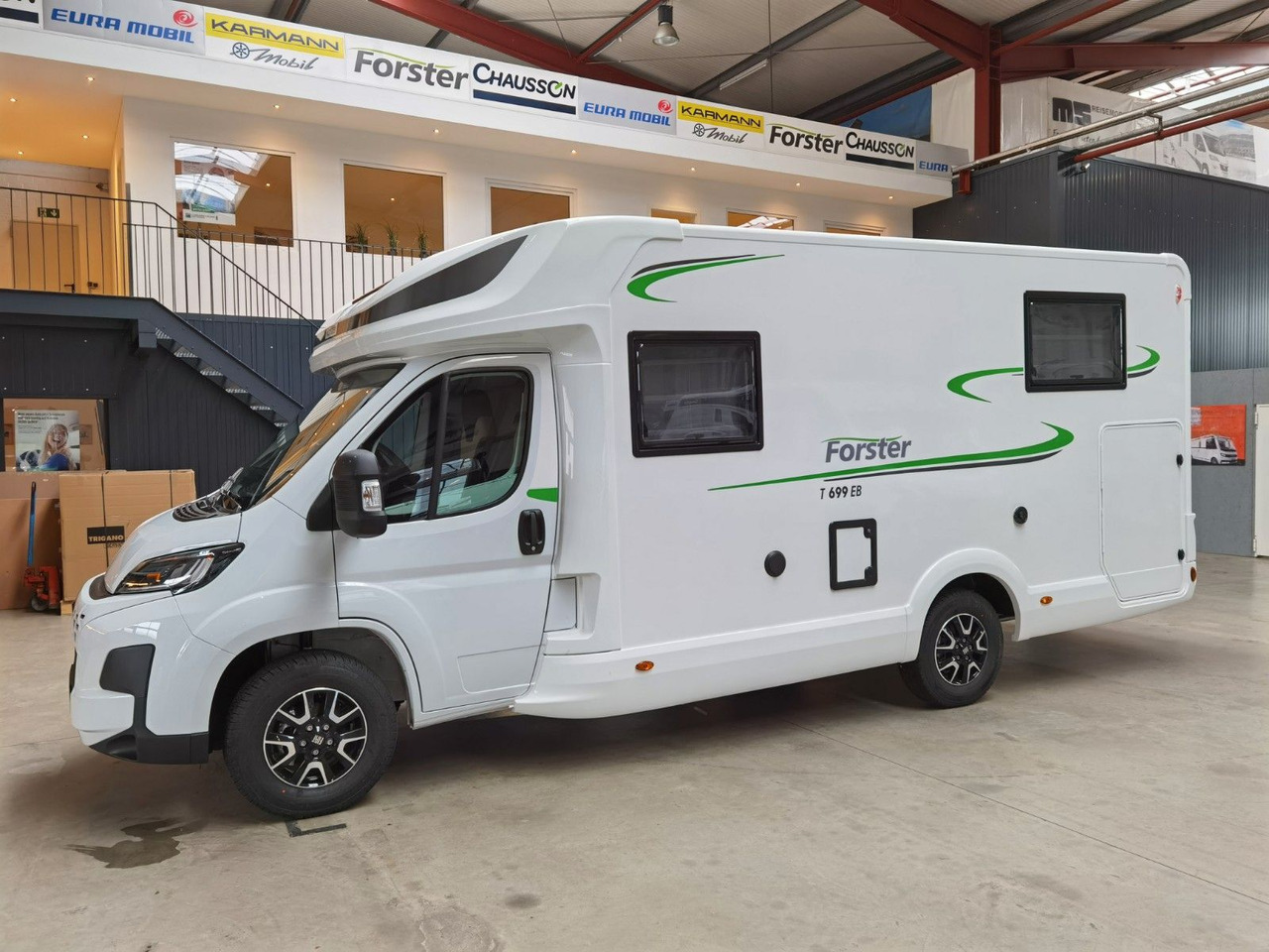 Semi-integrated motorhome Forster T 699 EB / -MODELL 2025-/ EINZELBETTEN & HUBBETT: picture 6
